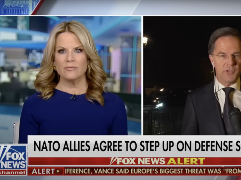 NATO secretary Mark Rutte on war in Ukraine